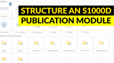 Structuring an S1000D Publication Module